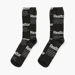 Realtor Definition Socks christmas gift gifts Women's Socks Men's