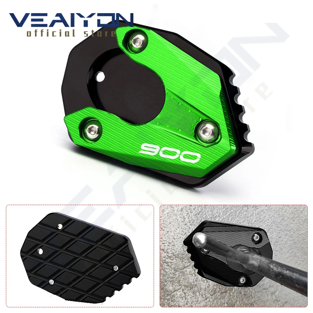

Motorcycle Accessories Side Kickstand Stand Enlarger Plate Enlarge Extension Pad For Z 900 RS Z900 Z900RS 2017 - 2023 2024 2025