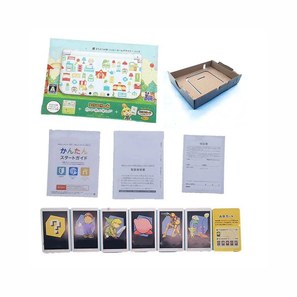For NEW 3DS LL Shell Housing New Packing Box Carton for NEW 3DS LL Game Console