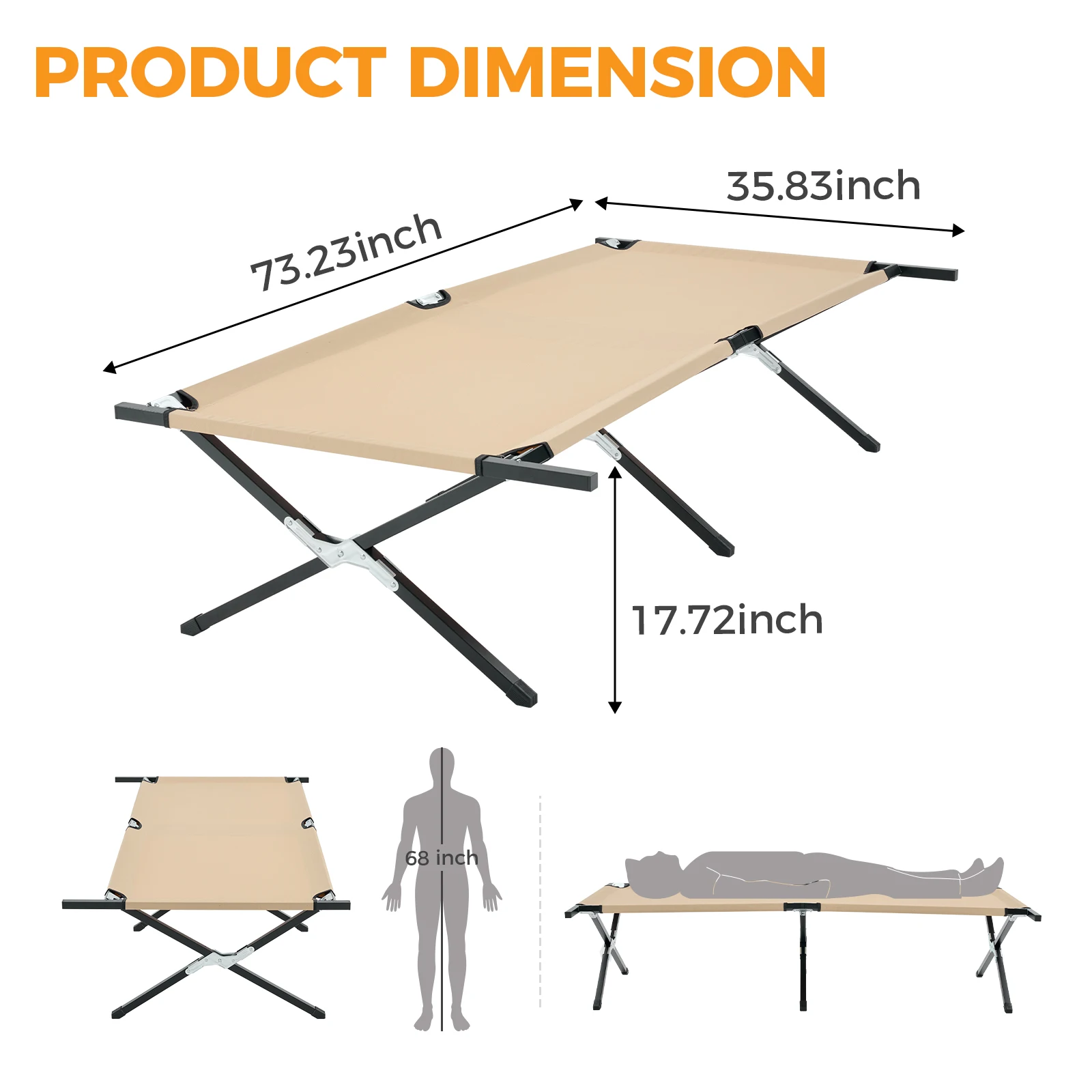compact folded cot