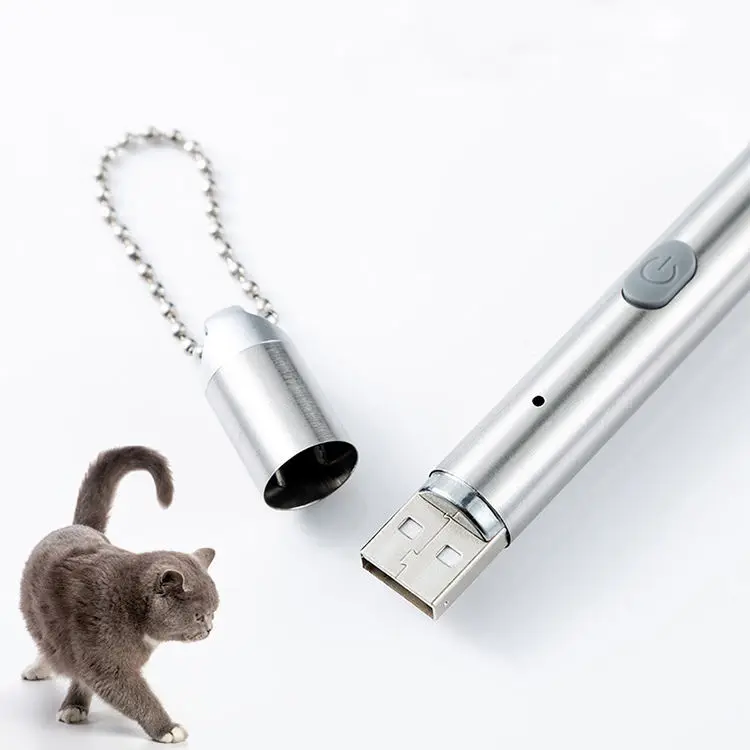 Wholesale Rechargeable Funny LED Light Torch  Pointer Infrared  Cat Toy