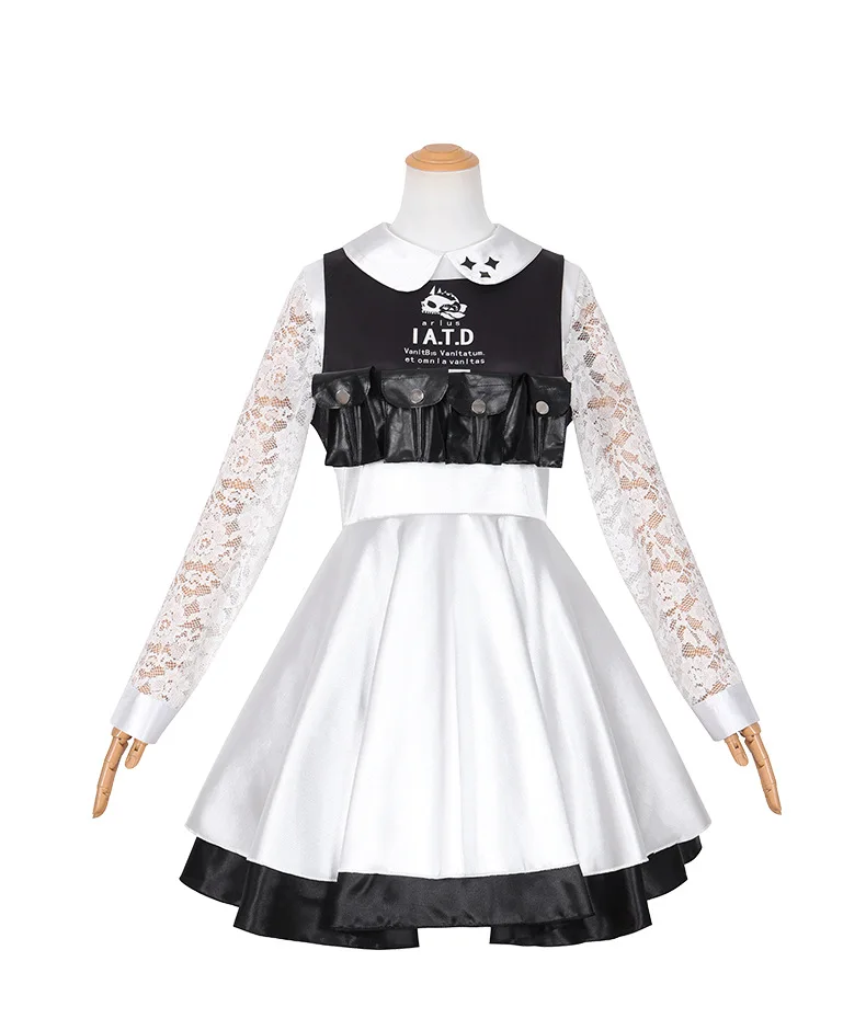 Disfraz de Anime Hakari Atsuko, capa con capucha de archivo azul, conjunto completo de disfraz, ropa para el escenario, Halloween y Navidad