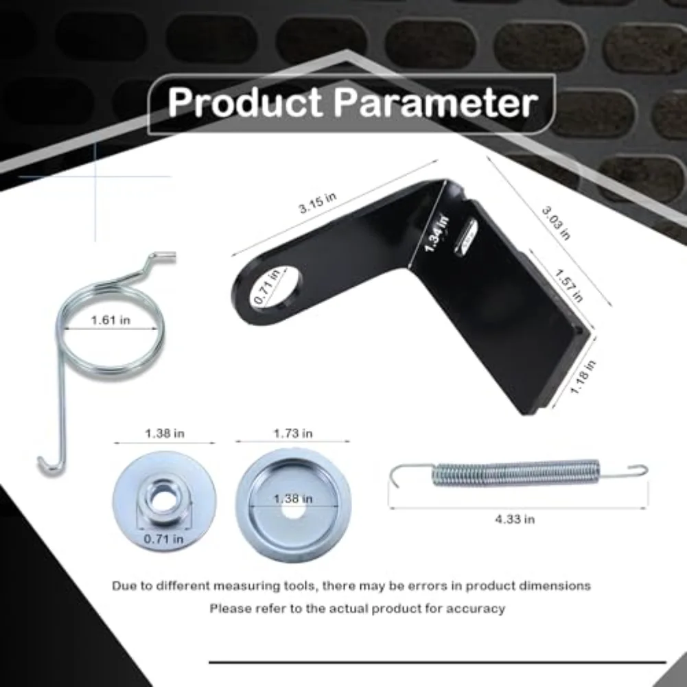 For Routine Mower Maintenance Brake Pad Kit GY21943B Replacement Metal Construction Durability Complete Hardware Included