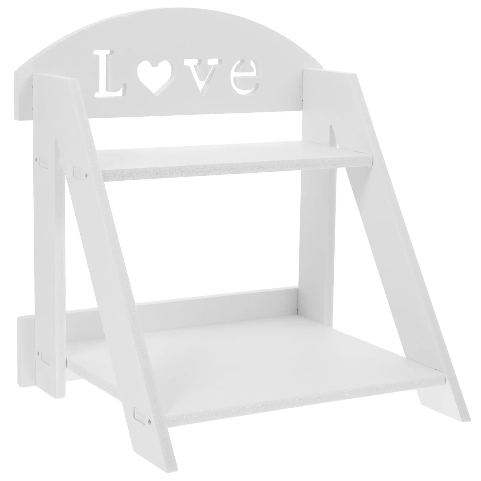 

Double Layer Storage Rack with Spacious Organization Makeup Shelf for Bathroom Bedroom Vanity Countertop Beauty