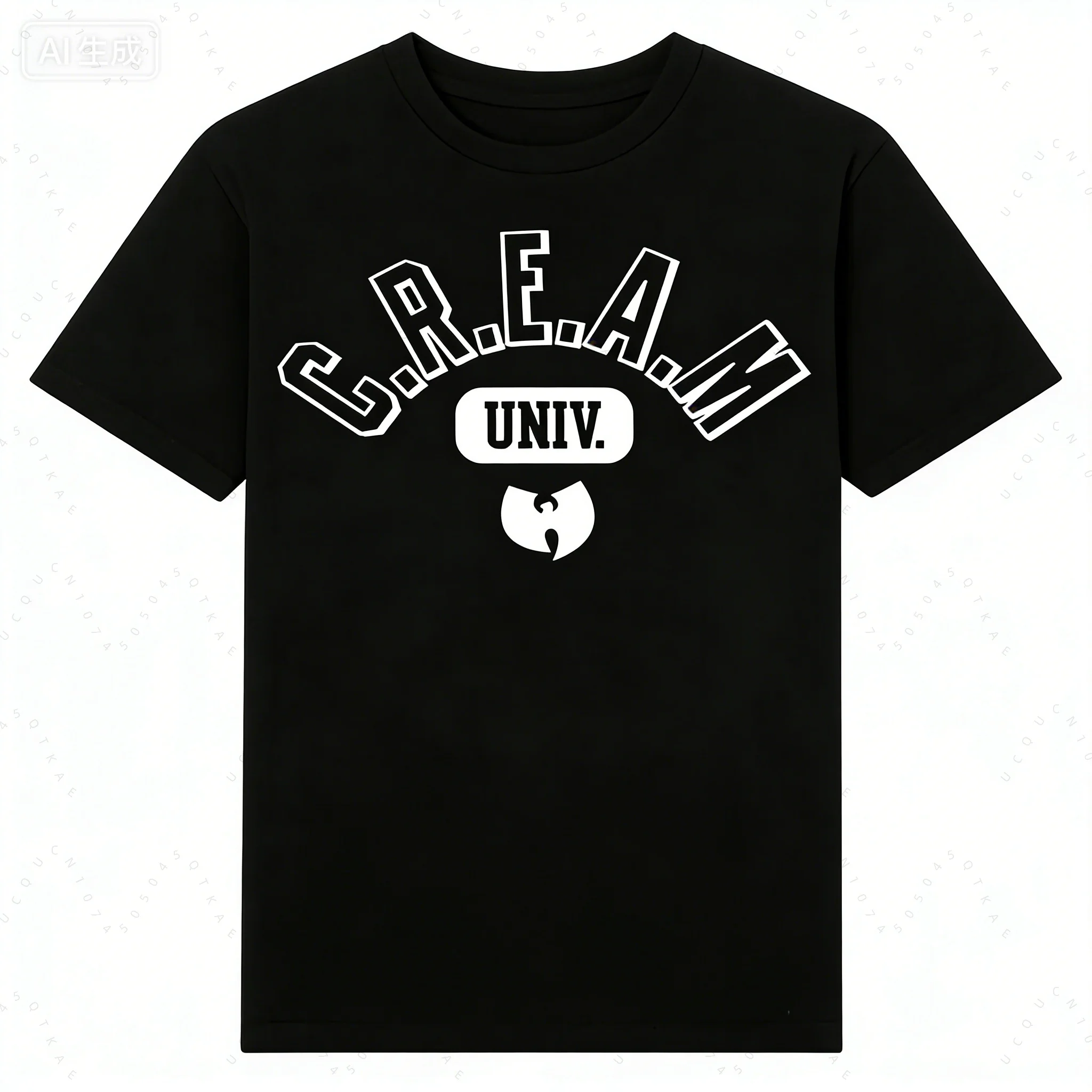 WU-TANG Clan Album Poster Peripherals Gedrukte T-shirts Klassieke Straat Hip Hop Muziek Mode Tee Mannen Vrouwen Oversized Harajuku Top