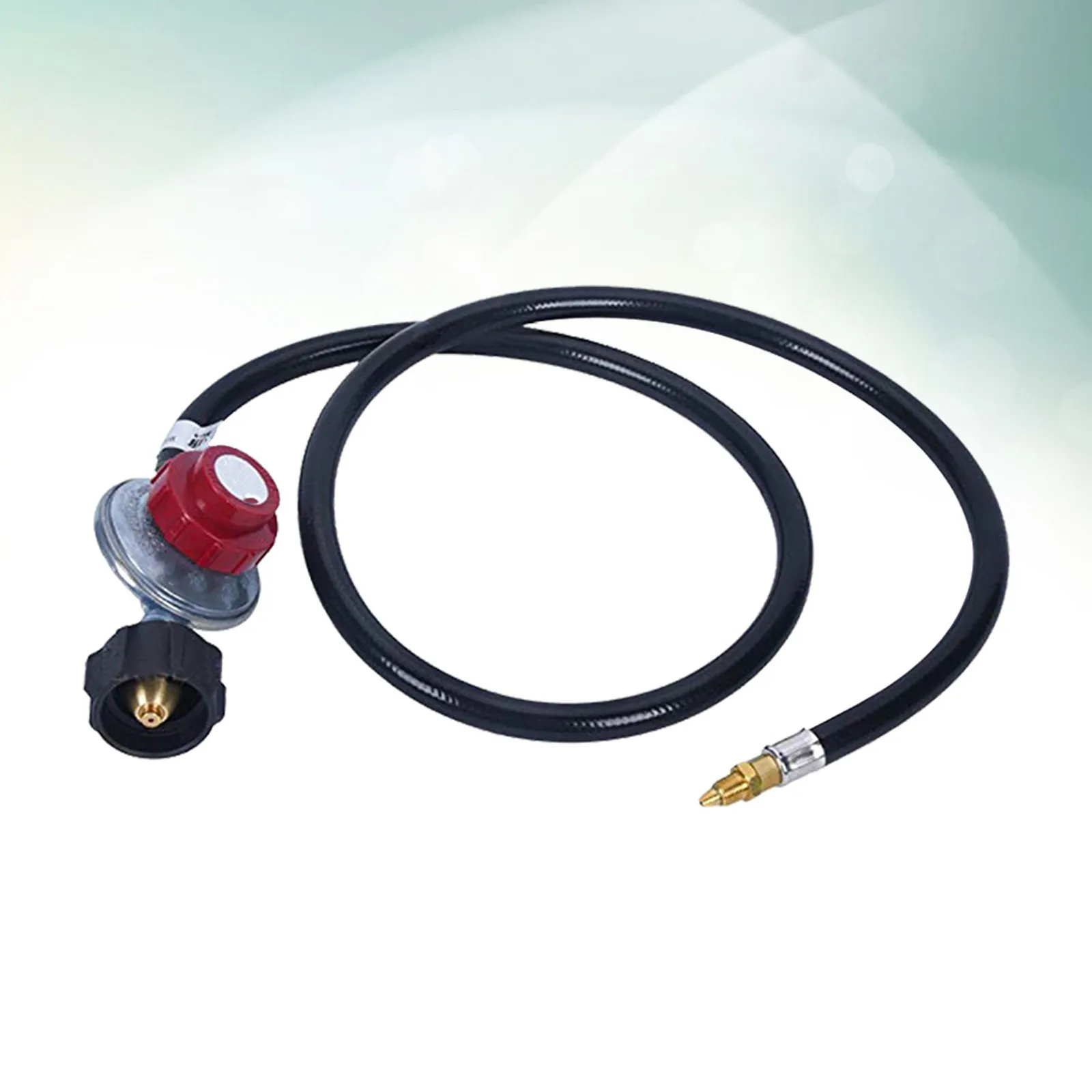 0-20Psi Propane Regulator Dial Gauge Pressure Resistant Thickened Brass Leak Proof for Bbq Patio Heater Cooker Caravan Camping