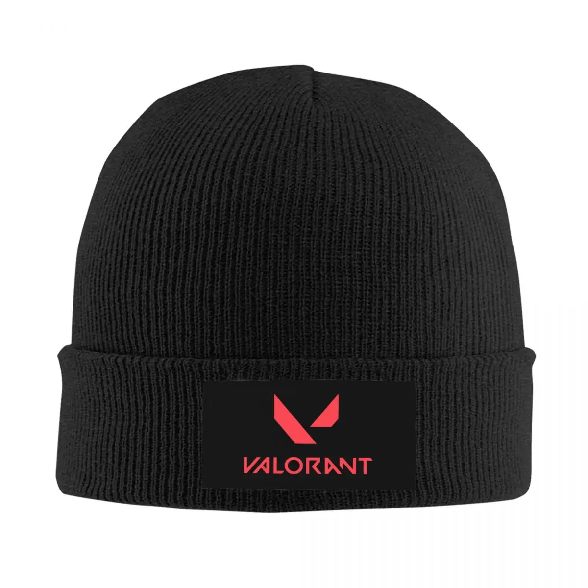 Valorant Game Hats Autumn Winter Skullies Beanies Warm Caps Unisex Acrylic Knitted Caps