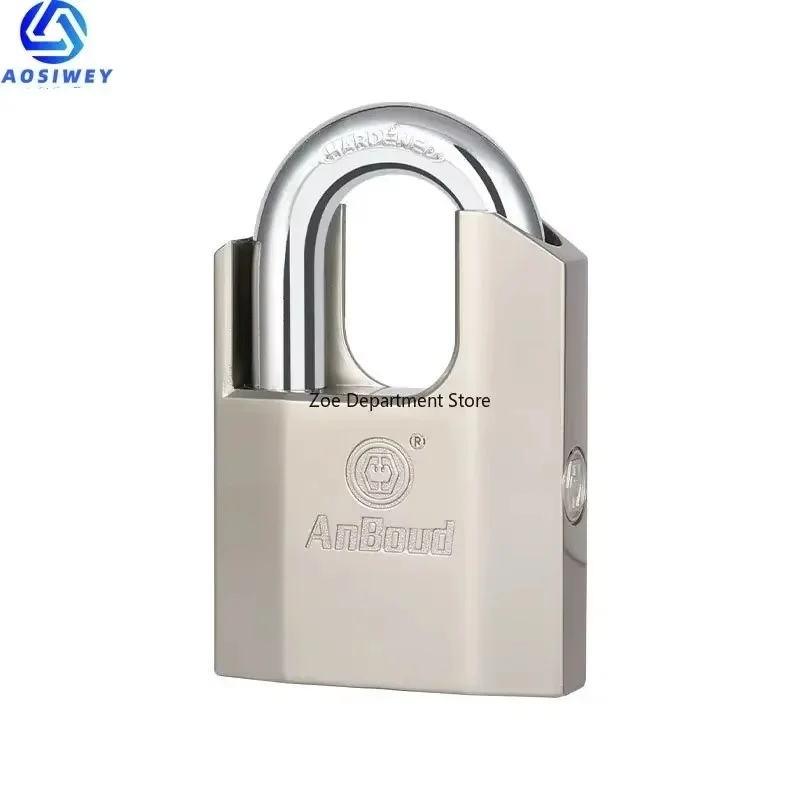 Super B Grade Padlocks Silver Color Portable Lock Security Anti-Theft Rustproof Luggage Suitcase Gym Padlock Door Lock