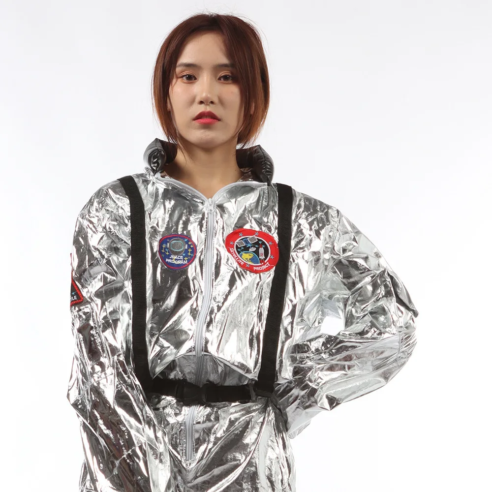 loween Space Suit Costume for Couples Adult Men's Women's Earth Rong Astronaut Outfit Cosplay Par up Event