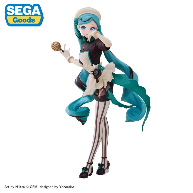 SEGA-Figurines Originales de Dessin Animé Shoasta Hatsune ku, Chocolat Noir Pasteur, Jouets d'Action pour Garçons et Bol, Cadeaux d'Anniversaire pour Enfants