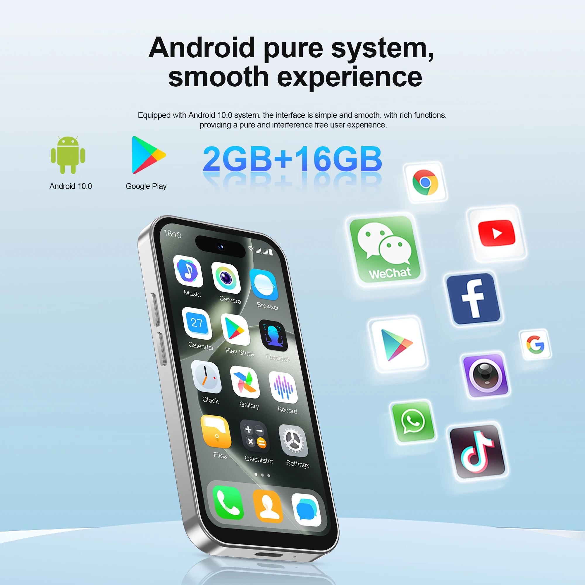 Official SERVO S16 Mini Cute Android Smartphone 4.0