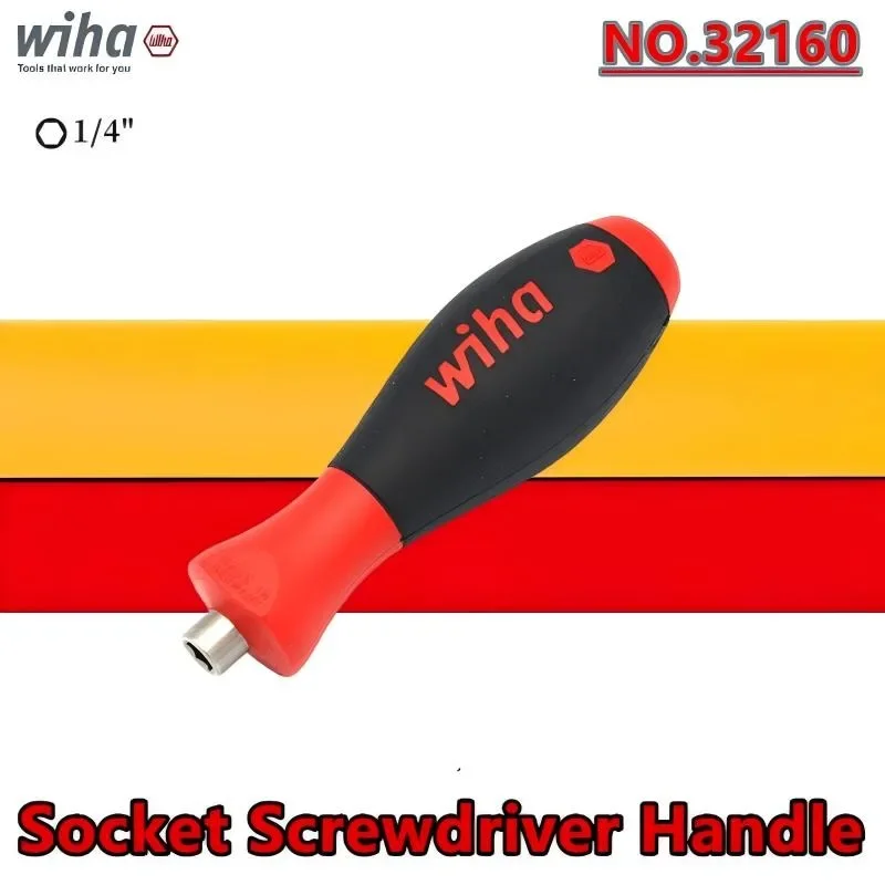 WIHA 32160 1/4 Inch Socket Drill Handle Made in Germany Quick Change Bit Holding Hand Tool
