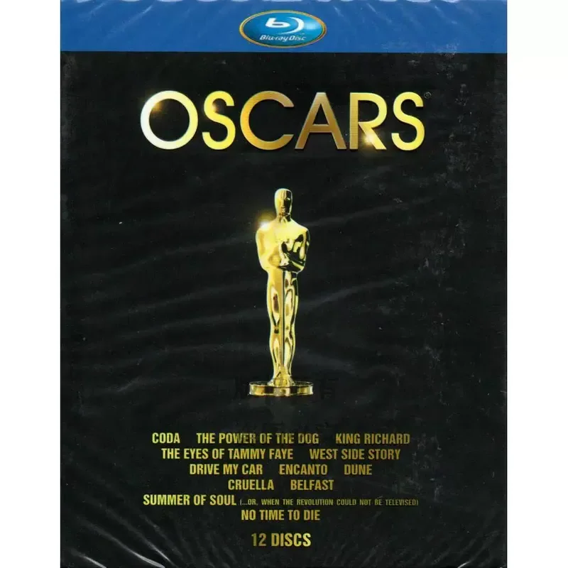 BD Blu-ray Oscar 2021 Winning Film 12 Collections High Definition 12 Discs Set