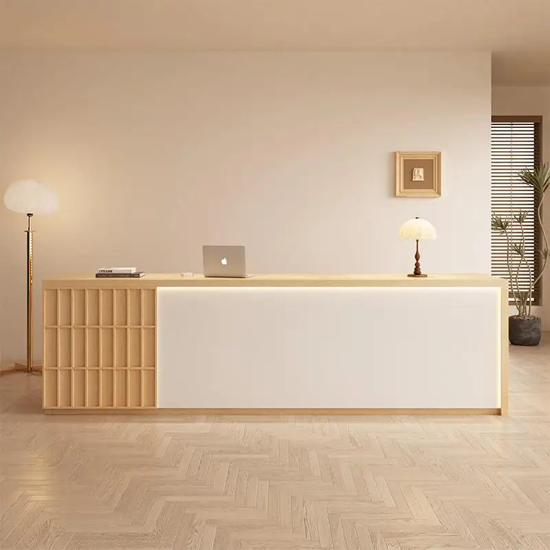 서랍 상업용 리셉션 데스크 성인 상업용 품질 전면 전면 현대 산업용 Schreibtisch 산업용 가구