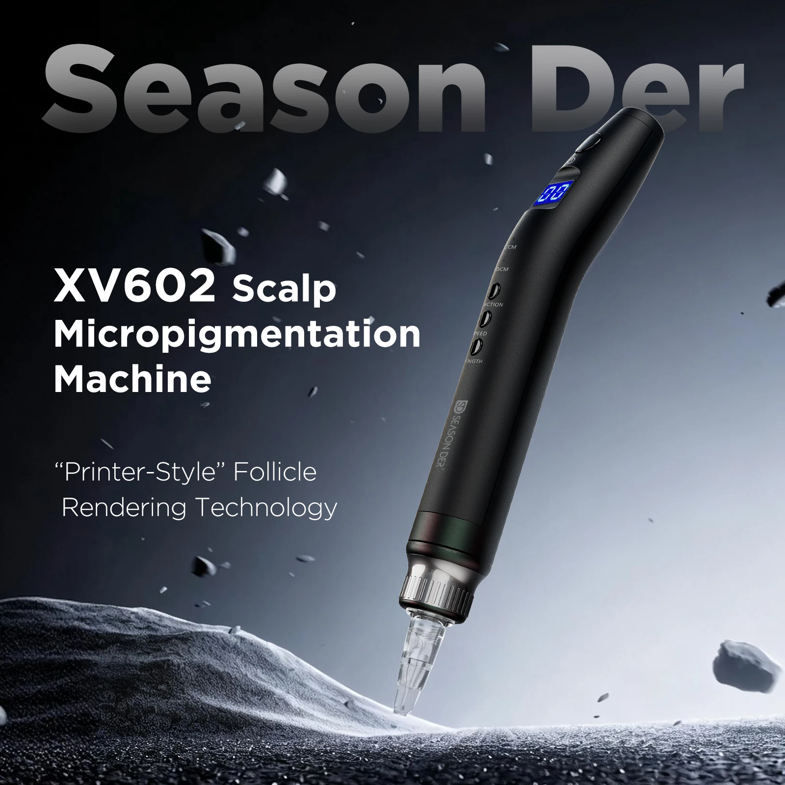 

SMP Pulse Machine – Printer-Style Follicle Rendering Technology | Painless Scalp Micropigmentation & PMU Kit for Hair Tattoo