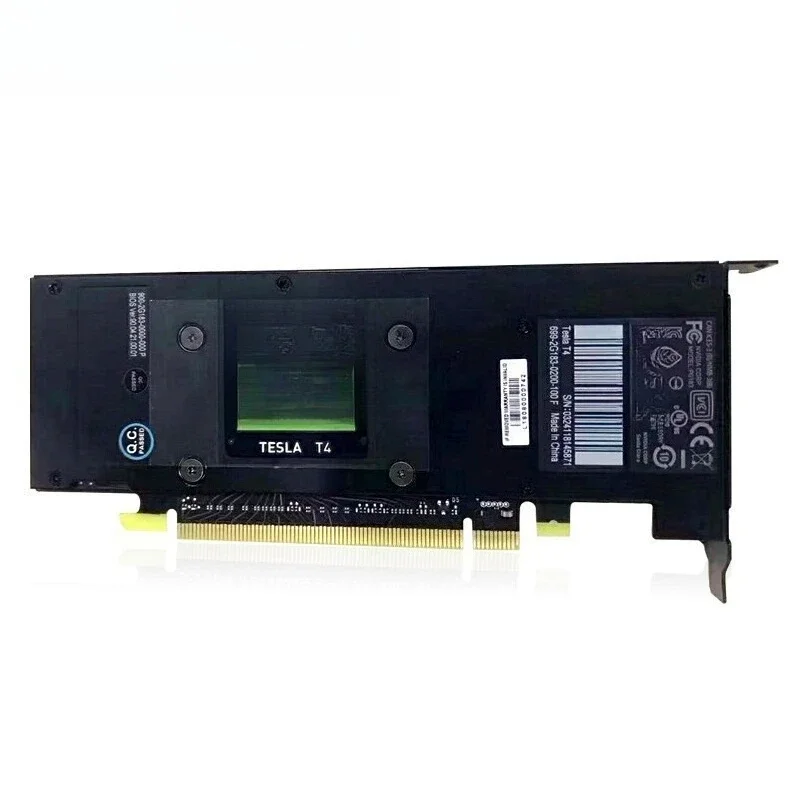 مناسبة لرسومات تسريع الحوسبة العميقة NVIDIA Tesla Series T4 16GB GPU