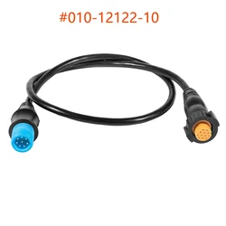 8-Pin Xdcr to 12-Pin Sounder Adapter XID, 010-12122-10, for Connecting 8-Pin Transducers with XID to 12-Pin Sonar Marine Devices