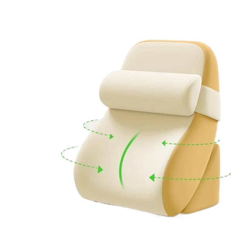 Picture 7: Adjustable Bed Backrest Pillow Ergonomic Support Cushion for Neck Spine Perfect for Reading Relaxing Bedside Cushions