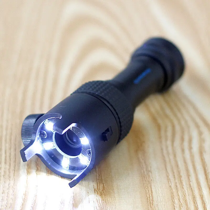 Magnifying Glass Handheld Portable LED Microscope Magnifier Loupe for Jade Jewelry Metal Identification Appraisal
