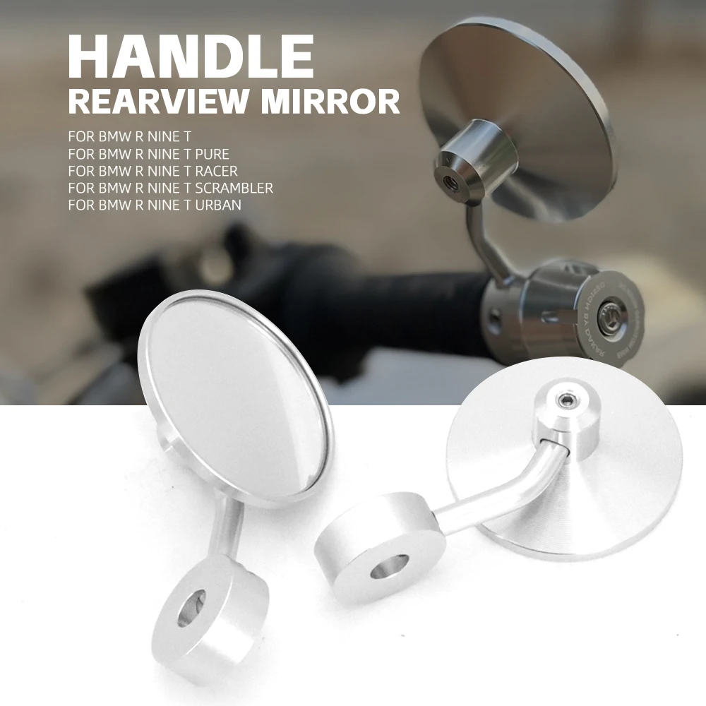 

Motorcycle RNINET CNC Handle Bar Rearview Side Mirrors Bar End Mirror For BMW R9T Rninet Pure R NineT NINET Urban Racer