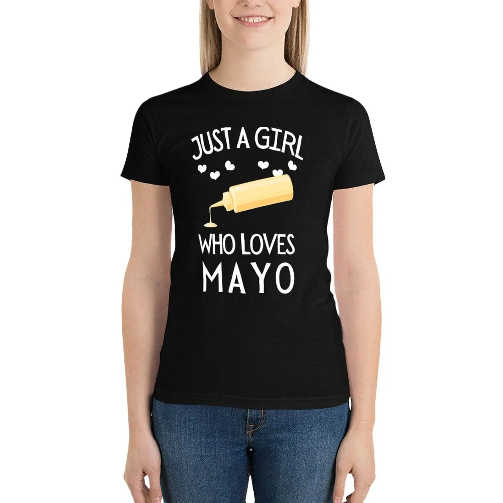

Mayo Lover - Mayonnaise T-Shirt korean fashion kawaii clothes t-shirt dress for Women long