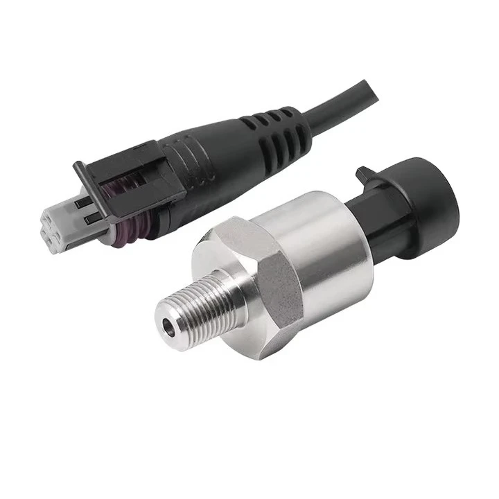 General Purpose Stainless Steel Fuel Pressure Sensor 1/8 NPT with Connector 150psi Pressure Sensor/Pressure Transmitter