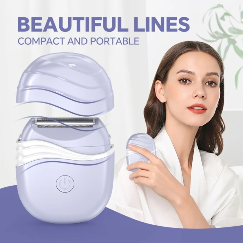 女性用電気シェーバー 電動カッター 女性用 ビキニ 美脚 脇の下 A0NC