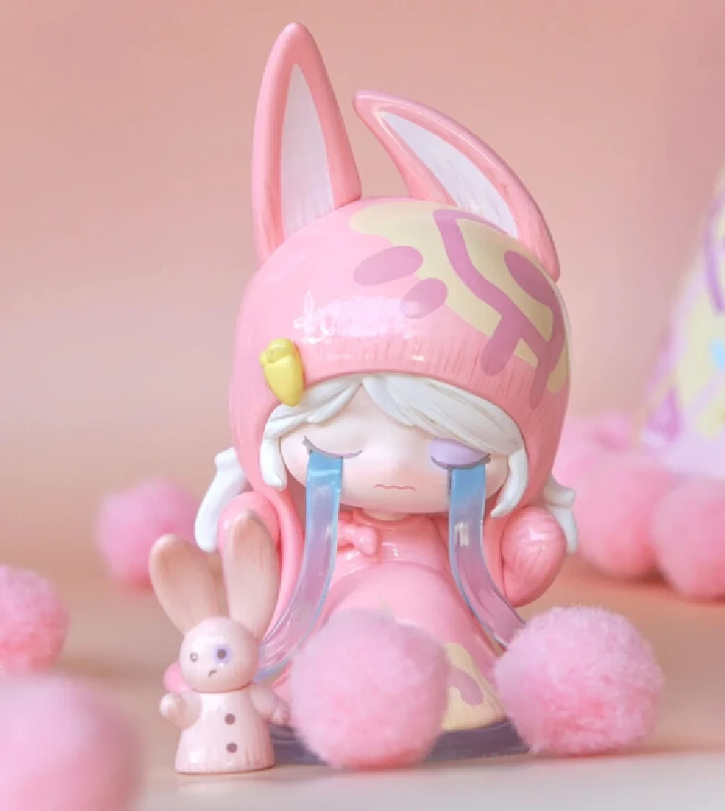 In stock Genuine Rabeea I'm Not A Weird Kid Series Blind Box Cute Girls Anime Figure Desktop Model Toys Trendy Halloween Gift