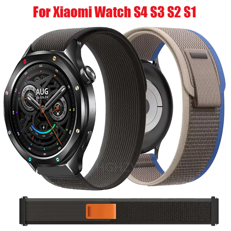 Trail Loop Band For Xiaomi Watch 2 Pro Mi Watch Color Color2 Band Sport Nylon Strap For Xiaomi Watch S4 S3 S2 S1 Pro 22mm Correa