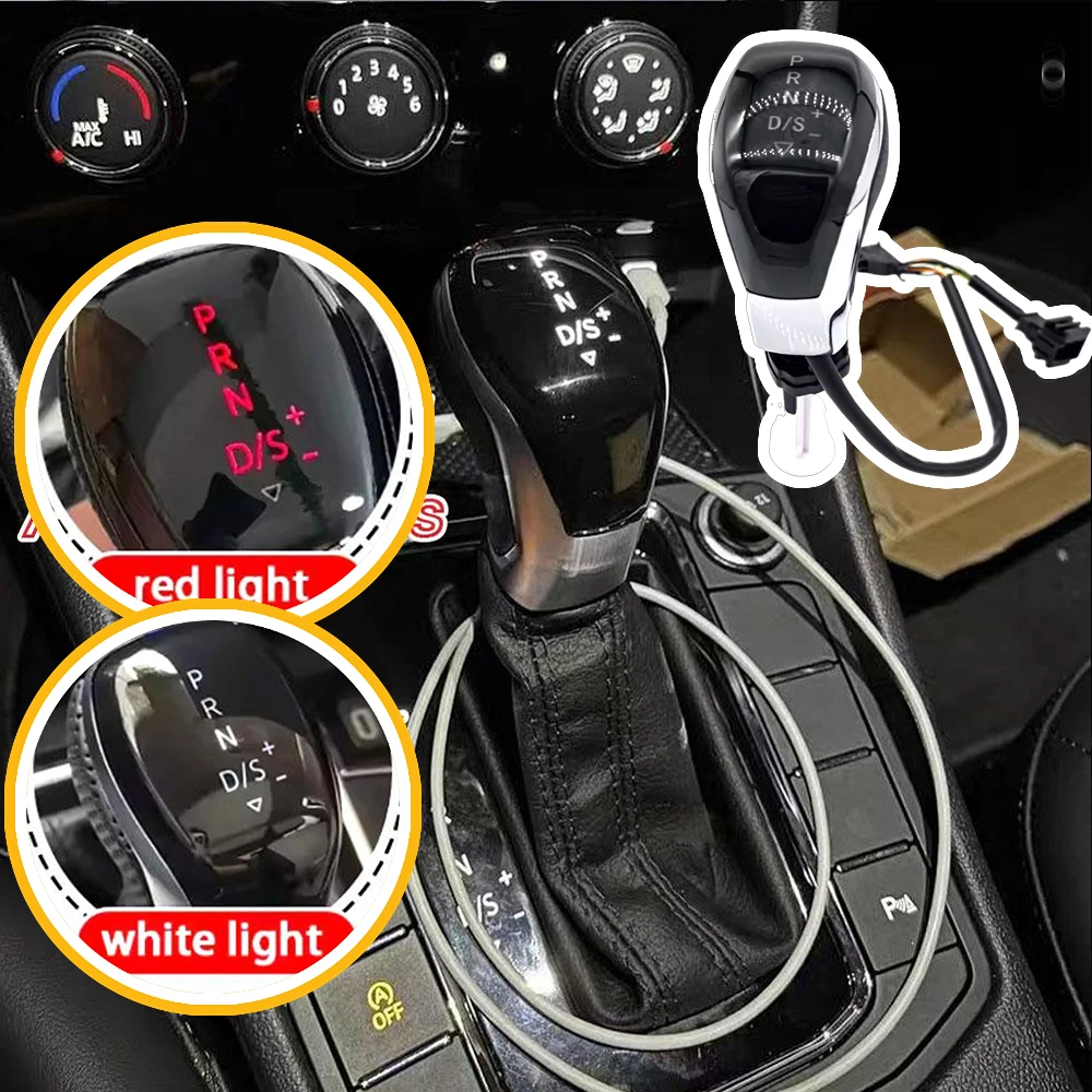 

Электронная светодиодная ручка переключения передач для Vw Golf Mk6 Mk7 Volkswagen, ручка коробки передач автоматической коробки передач