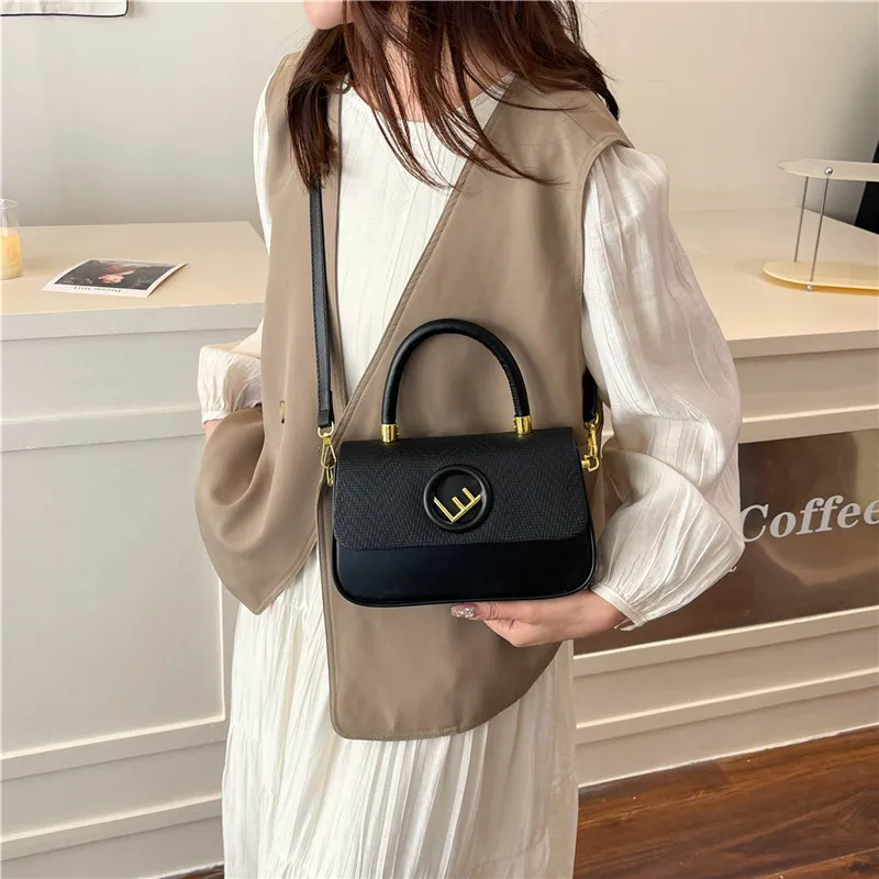 

Convenient Crossbody Bag for Travel Office Daily Use Faux Suede Material Lightweight Compact Size Durable