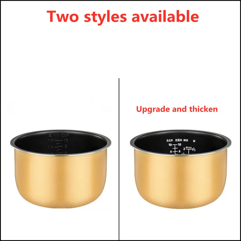 Universal electric rice cooker bowl for Midea 3L 4L 5L non-stick pan rice cooker liner pot 1pc