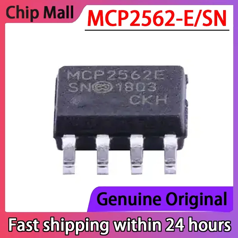 

5 шт. оригинальный чип MCP2562-E/SN SOIC-8 высокоскоростной CAN-трансивер MCP2562E
