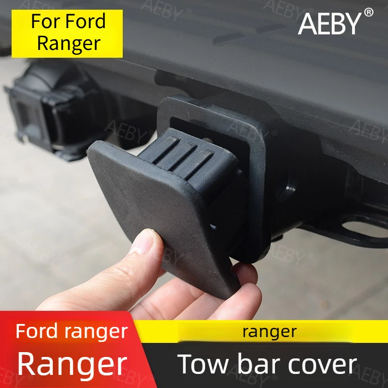 

For Ford Ranger 2015-2021 Heavy Duty ABS Trailer Hitch Cover,Square dust plug,Waterproof and anti-corrosion plugging cover