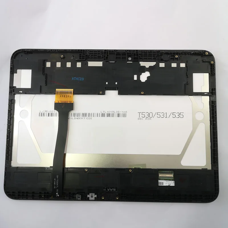 used parts Touch Screen + LCD Display Panel Monitor Module For Samsung Galaxy Tab 4 10.1 T530 T531 T533 T535 SM-T530 with frame