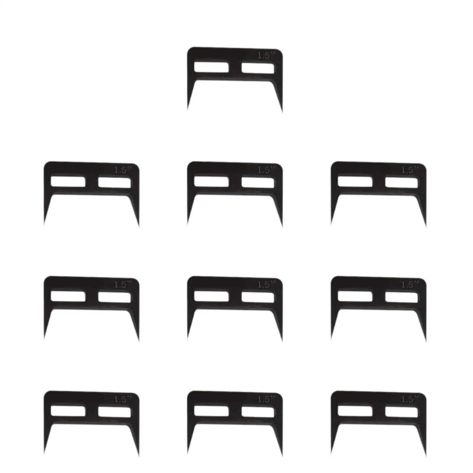 10 Pieces Pinch Dogs Woodworking Carpenter Nails Heavy Duty Sturdy Professional