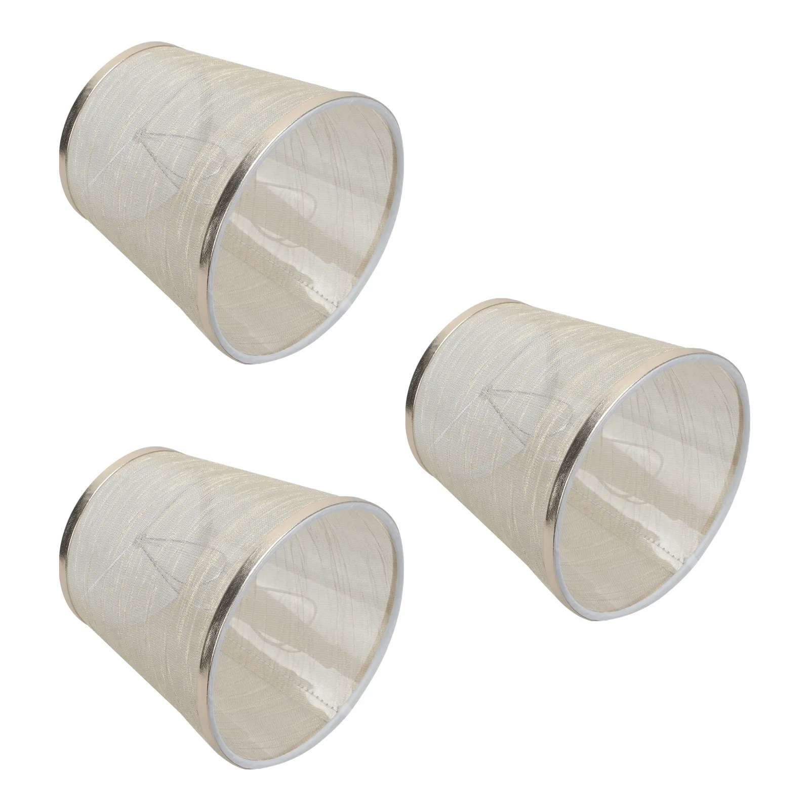 

3 шт. тканевых абажуров для светильников, прозрачные сетчатые чехлы для потолочных светильников, пылезащитные, для спальни, гостиной, домашнего освещения