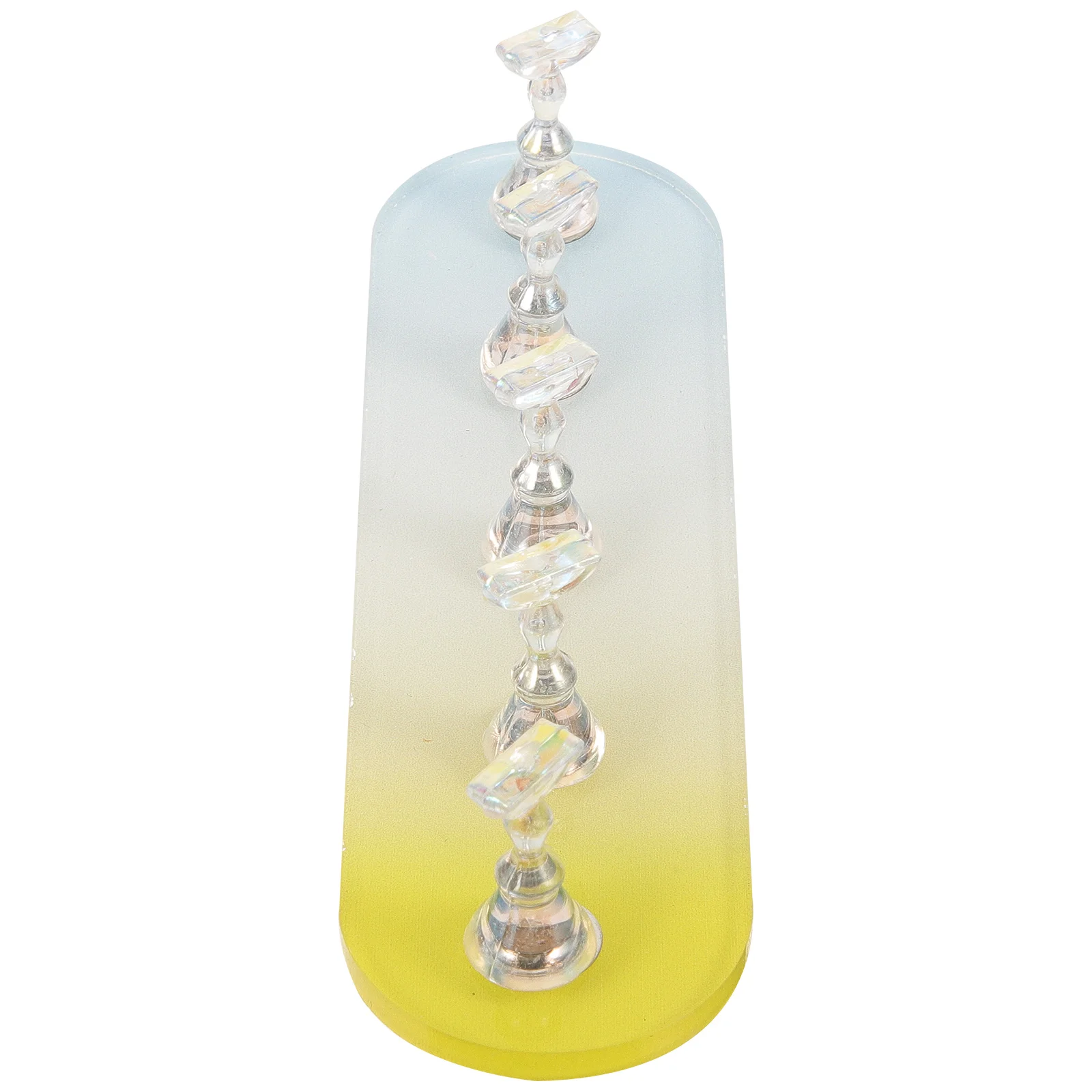 

Plastic Professional Nail Manicure Trays Creative Stands Convenient Holders Display Practice Beauty Tools Lightweight