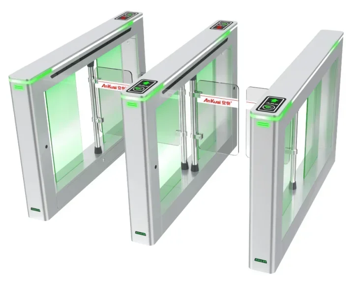 Automatic Swing Gate Indoor Office Security High Speed Turnstile For Access Control