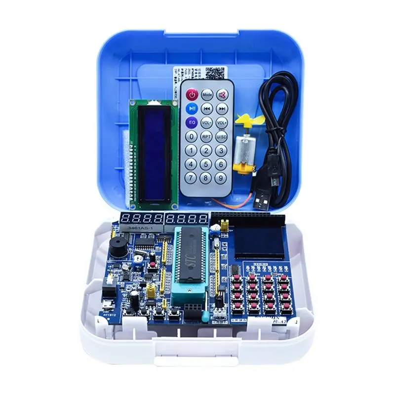 Superior-51 Single Chip Microcomputer Development Board 51 Development Board Learning Board STC89C52 Suite Minimum System