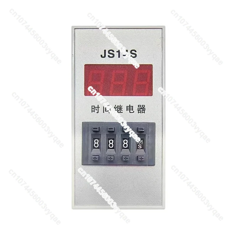 JS14S 3-Digit Digital Display Time Relay 0.01S-999H AC220V AC380V DC24V