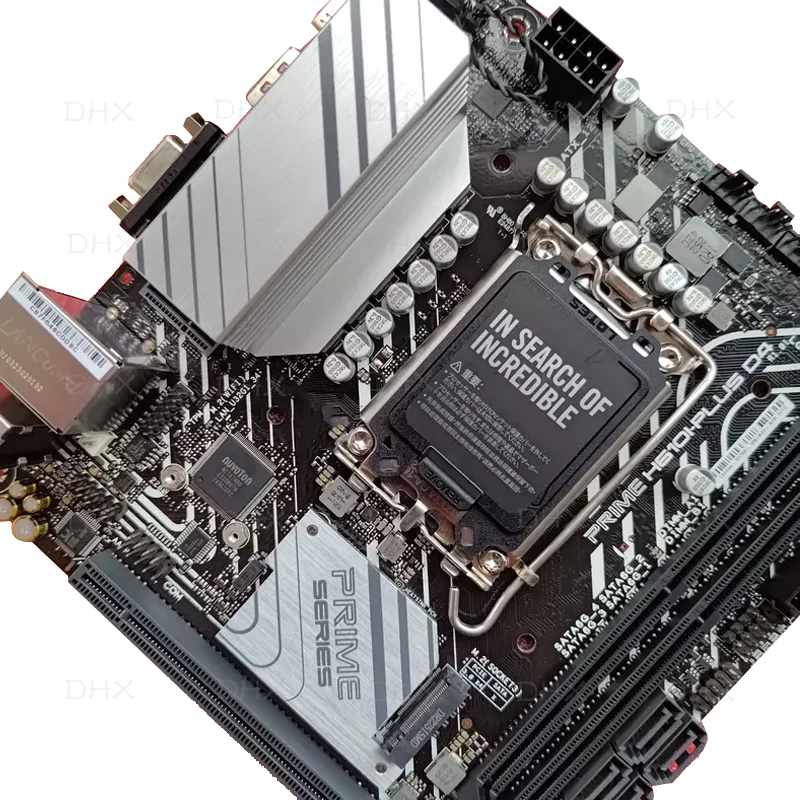 For PRIME H610I-PLUS D4 Motherboard 64GB HDMI PCI-E4.0 LGA 1700 DDR4 Mini-ITX H610 100% Tested Fully Work be Fast ship