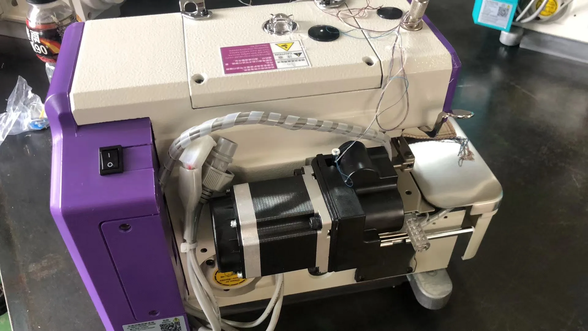 QK-GS917-UT Computer Automatic Integrated Pocket Industrial Overlock Sewing Machine