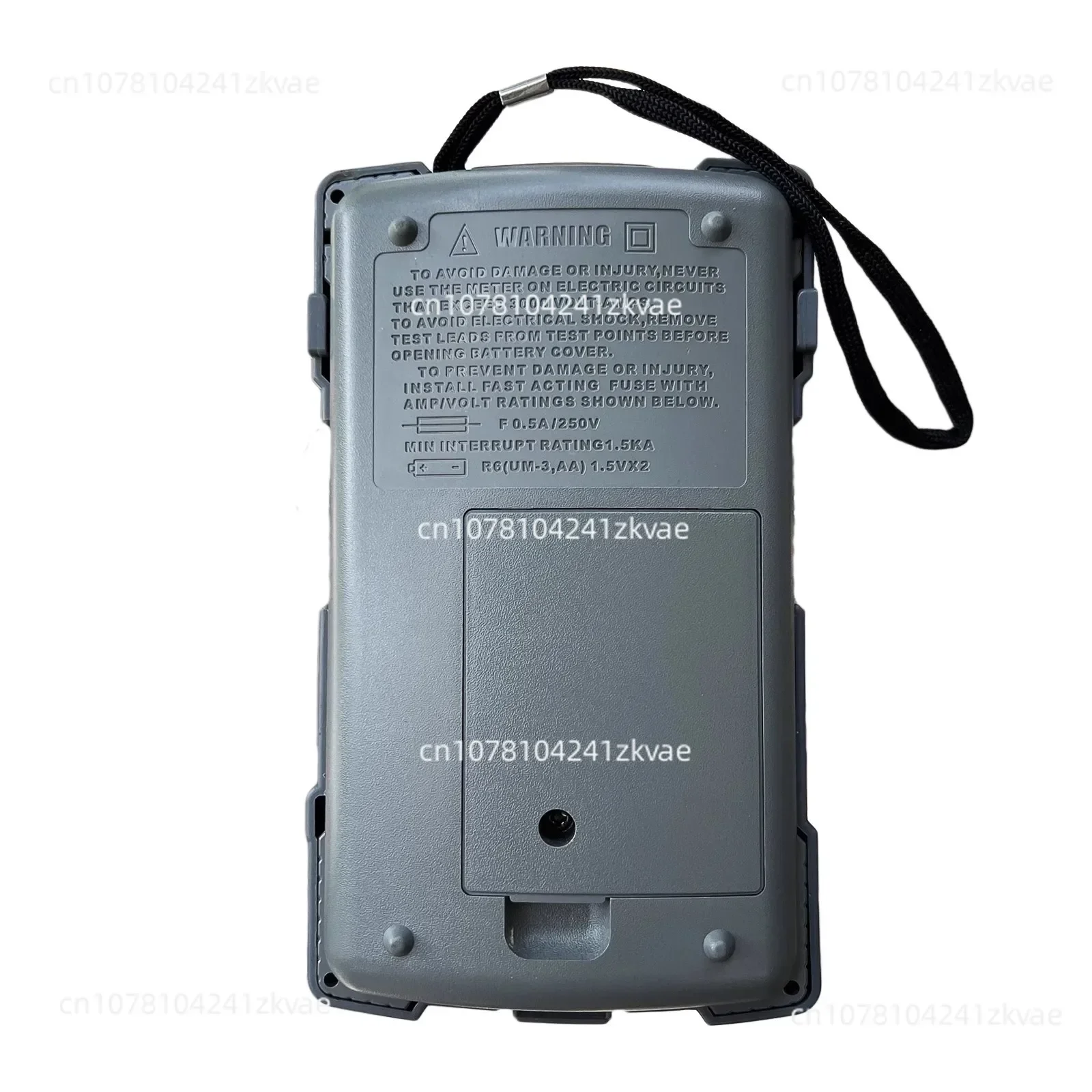 CD800a Digital Multimeter Electrical Capacitance Frequency Measurement Hand Strap Instruction Manual