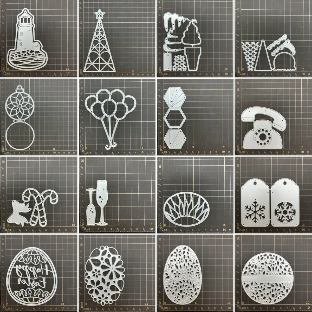 

21 видов воздушных шаров для мороженого, овальные металлические трафареты для резки, трафареты для DIY, скрапбукинга, декоративное тиснение, ручная работа, высечки, шаблон