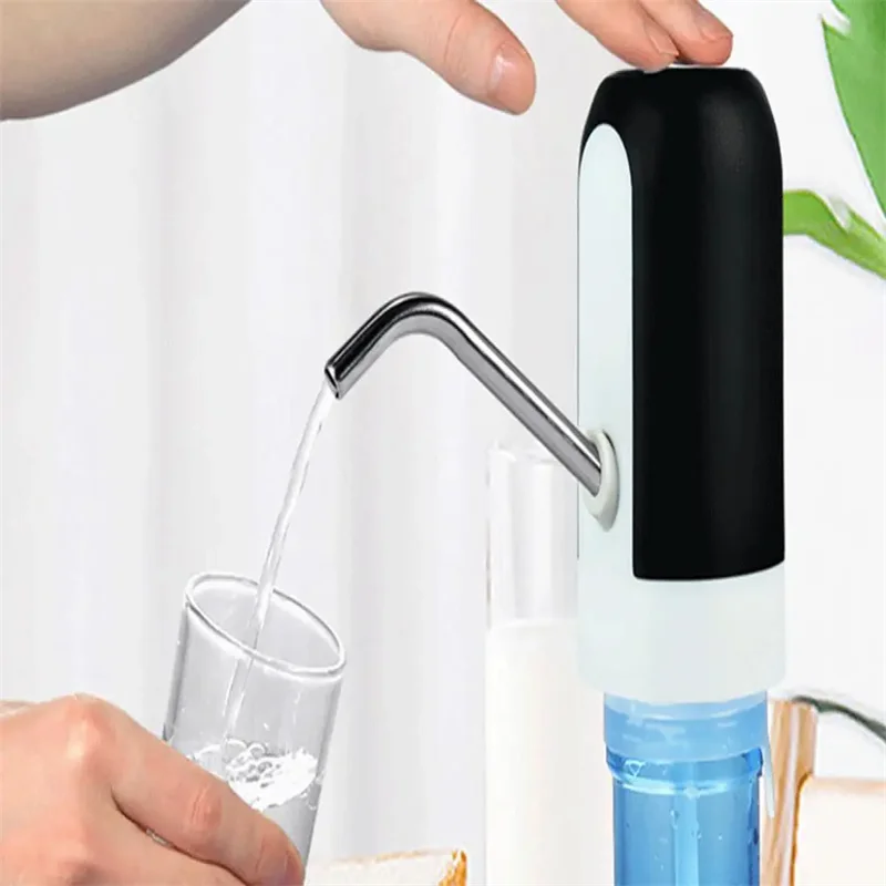 Home USB Charging Barrel Power Pump Portable Bottled Water Automatic Quick Water Absorber Suitable for Camping