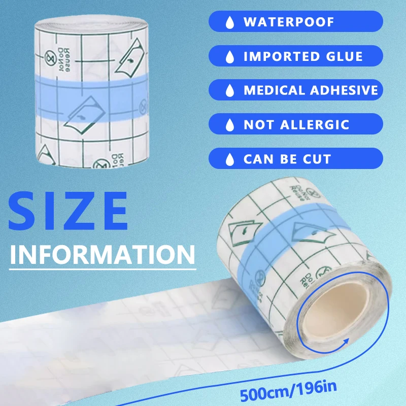 Medische Bandage Waterdichte Tattoo Wond Reparatie Film Transparante Dressing Huid Ademende Plakband Pleister Sticker