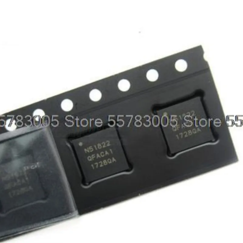 

10PCS New NRF51822-QFAC-R NRF51822-QFAC Silk screen NRF51822 QFN48 Wireless Bluetooth chip IC