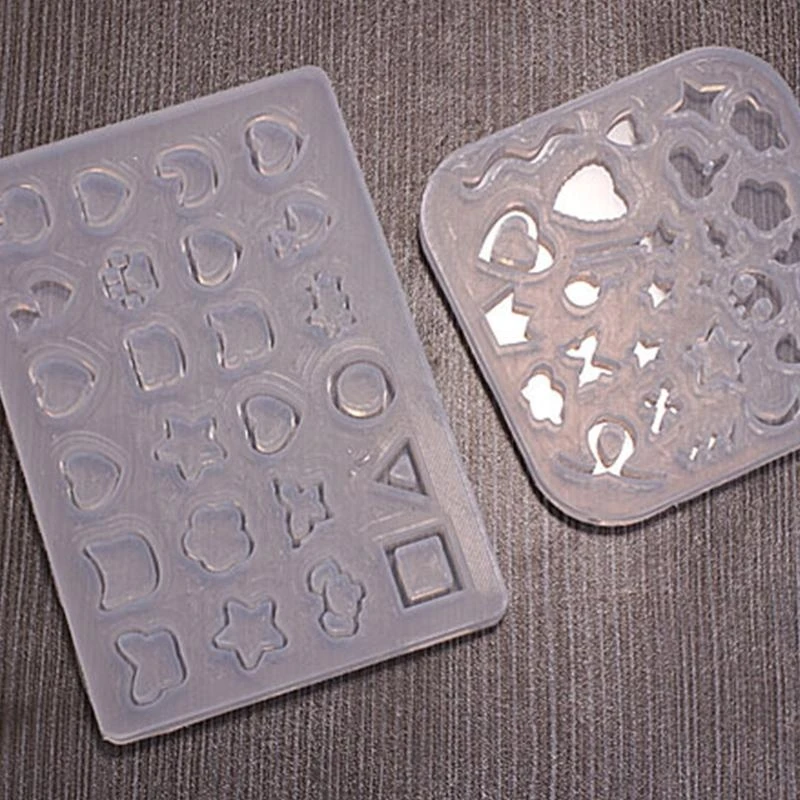 

Color Strip Silicone Mold Resin Shaking Cup Mold for Pendant Jewelry