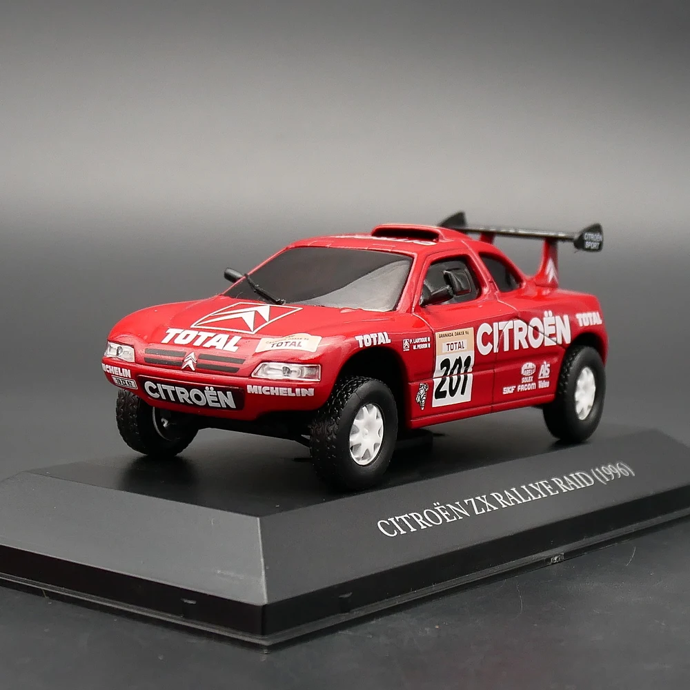 Ixo 1:43 Citroen ZX Rallye Raid 1996 Diecast Car Model Metal Toy Vehicle